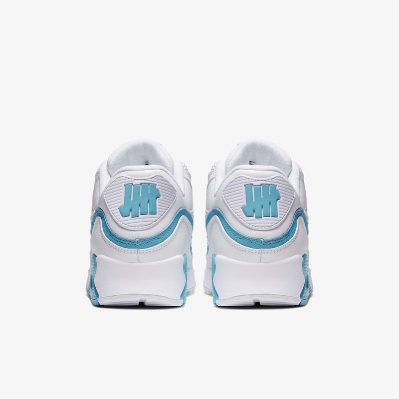 Air max 90 undefeated white blue fury on sale